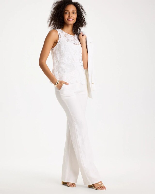 Petal Lace Applique Tank - image 2